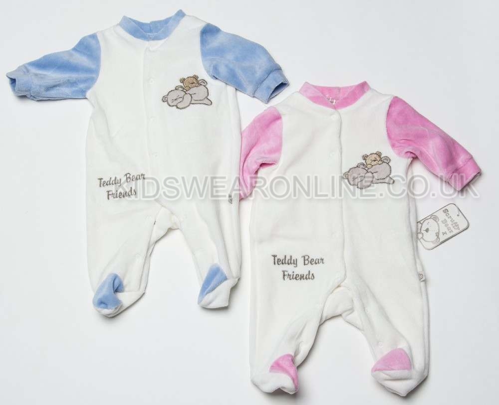 teddy bear sleepsuit